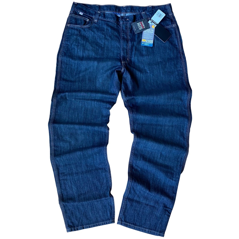 NEW Carhartt Flame-Resistant Force® Rugged Flex® Jeans Relaxed Fit Utility 42x36